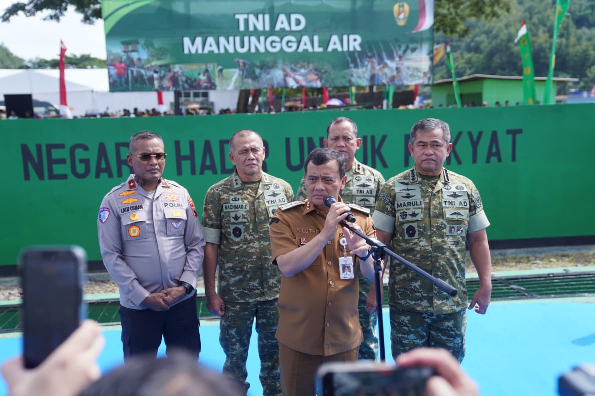 KASAD Maruli Simanjuntak Bersama Gubernur Jawa Tengah