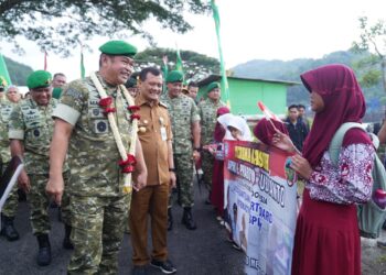 Dorong Swasembada Pangan Nasional, Kasad Resmikan Pompa Hidram di Banyumas