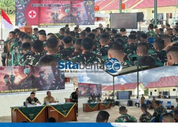 Tingkatkan Pemahaman dan Kewaspadaan terhadap IMS dan HIV, Yonif TP 845/Ks Gelar Sosialisasi kepada Anggota