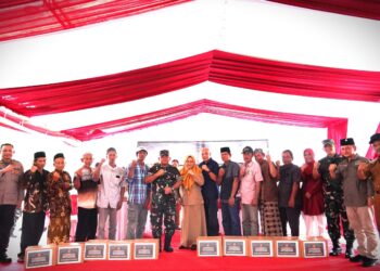 Vicon dan Ground Breaking Pembangunan Jembatan Garuda Tahap 4 di Bancak