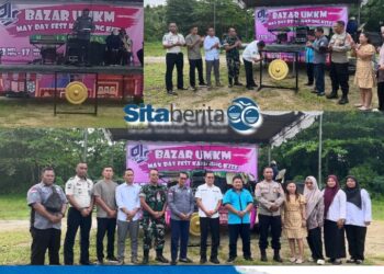 Wabup Buka Bazar UMKM DPC PJS Belitung, Tingkatan Perekonomian dan Promosikan Produk UMKM Lokal Masyarakat Belitung