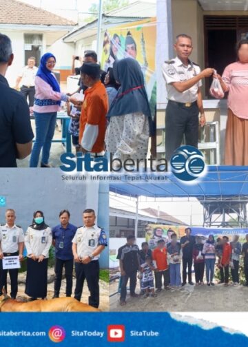 Semangat Idul Adha, Lapas Tanjungpandan Tebar Kepedulian Lewat 7 Hewan Kurban untuk Warga Binaan dan Masyarakat